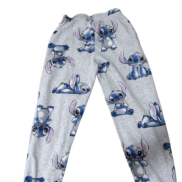 Disney Gray pants Bottoms with Blue Character Design - Picture 2 of 5